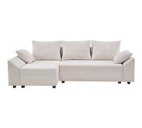 Canapé d'angle convertible et reversible en tissu texturé "Vaugirard II" - 3 places - Beige 13 G