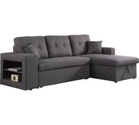 Canapé D'angle Convertible/Réversible "Axel" - 3 Places - Gris Gris