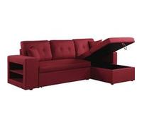 Canapé D'angle Convertible/Réversible "Axel" - 3 Places - Rouge Rouge