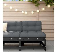 Canapé d'Angle de Jardin Siège Chaise Meuble Terrasse Bois de Pin Massif vidaXL