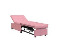 Canape dangle droit convertible haba trading b.v. allier 1 places en velours noir