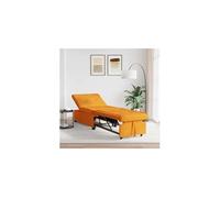 Canape dangle droit convertible haba trading b.v. grace 1 places en tissu jaune