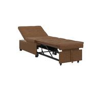 Canape dangle droit convertible haba trading b.v. venlo 2 places en cuir marron