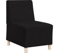 Canape dangle droit fixe haba trading b.v. ALLURE 3 places en tissu noir noir