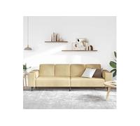 Canape dangle droit fixe haba trading b.v. moment 4 places en velours cotele gris
