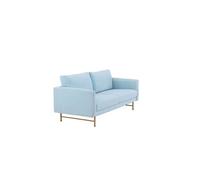 Canapé 3 Places Design "Sky" 198cm Bleu Clair