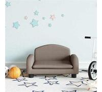 vidaXL Canapé pour enfants taupe 50x40x30 cm tissu, mini canapé, mini canapé-chaise, mini canapé pour enfants, canapé de 3196372