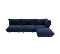 Canapé d'angle droite Sumo velours côtelé WxHxD 324x90x216cm