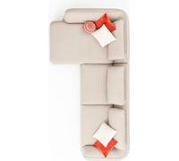 Canapé d'angle en L Salon Canapé rembourré de luxe Meubles Canapé 330x170 Canapés