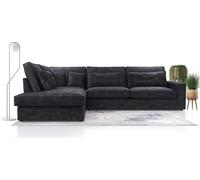 Canapé d'angle moderne avec coussins,Le meilleur coin Salon avec coffre de lit Wave Spring Back Couvert Pour Salon Confortable et Élégant,Détaché,89x314x224cm,Côté Gauche,BRONZE