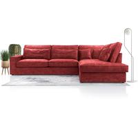 Canapé d'angle moderne avec coussins,Le meilleur coin Salon avec coffre de lit Wave Spring Back Couvert Pour Salon Confortable et Élégant,Détaché,89x314x224cm,Côté Droit,GRIS