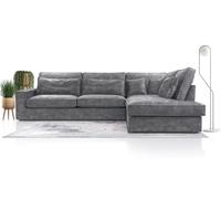 Canapé d'angle moderne avec coussins,Le meilleur coin Salon avec coffre de lit Wave Spring Back Couvert Pour Salon Confortable et Élégant,Détaché,89x314x224cm,Côté Droit,BOURGOGNE