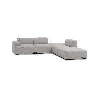 Canapé d'angle modulable configuration 3 Connect Soft WxHxD 283.5x69x279cm