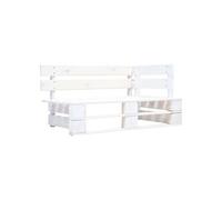 Bois de Pin Imprégné Canapé d'Angle Palette de Jardin Terrasse Patio vidaXL