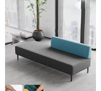 Canapé d'angle pour bibliothèque, design créatif et unique pour la détente et les réunions, comprend une table basse