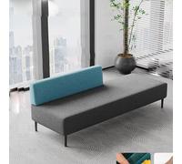 Canapé d'angle pour bibliothèque, design créatif et unique pour la détente et les réunions, comprend une table basse