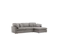 Canapé d'Angle Réversible "Amalfi" 297cm Gris