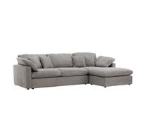 Canapé d'Angle Réversible "Amalfi" 297cm Gris