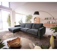 Canapé-d'angle Sottil 290 x 165cm chenille gris Recamière gauche