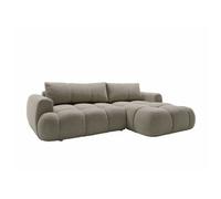Canapé d'angle TrendyNest 109, Gris, Fonction de couchage