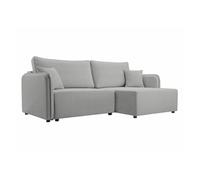 Canapé d'angle TrendyNest 111, Gris, Fonction de couchage