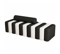 Canapé D'appoint Moderne en Velours Capitonné for Salon, Banc Capitonné De Bout De Lit for Chambre À Coucher(D,200X40X43cm)