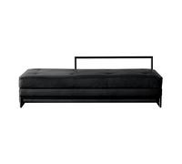 Canapé Day Bed Black Version cuir 190x60x86cm/loose mattress