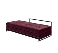 Canapé Day Bed Grand Black Version 200x60x90cm/loose mattress