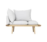 Umage Canapé de 1,5 places Lounge Around chêne, sterling LxHxP 127x67,2x74,5cm