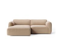 Canapé de 2 places méridienne gauche Develius Mellow removable cover/WxHxD 238x70x150cm