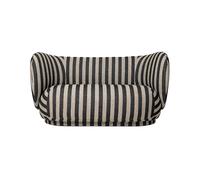 Ferm Living Canapé Rico 2 Places Louisiane Sable/Noir