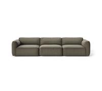 Canapé de 3 places Develius Mellow 309x70x89cm removable cover