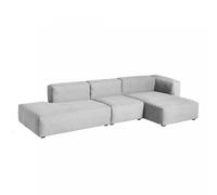 Canapé de 3 places droit Mags Soft 334x153x67cm black stained pine wood legs