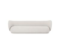 Ferm Living Canapé Rico bouclé 4 places Bouclé offwhite