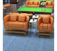 Canapé de billard - Siège de spectateur rembourré robuste avec rangement pour salle de jeux et salle de billard