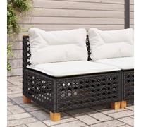 Canapé de Jardin avec Coussin Siège Terrasse Extérieur Résine Tressée vidaXL