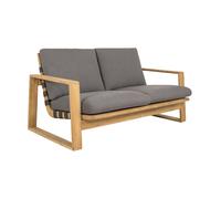 Canapé de jardin de 2 places Endless frame teak/Cane-line Softrope