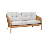 Canapé de jardin de 2 places Ocean large base Cane-line Flat Weave