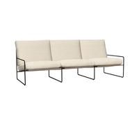 Canapé 3 Places Ferm Living Desert Bouclé/ Noir/ Blanc Cassé