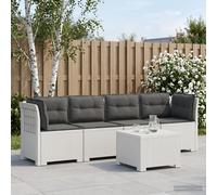 Canapé de jardin look rotin PP Canapé Sectionnel extérieur Salon Canapé vidaXL v