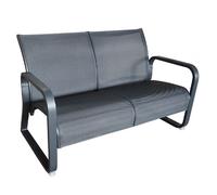 Canapé de jardin lounge aluminium - Quenza II - 2 places
