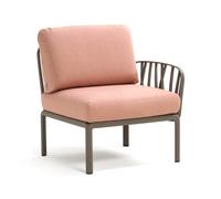 Canapé de Jardin Modulaire Nardi Komodo 40372.10.066 Rosa Quarzo