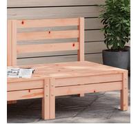 Canapé de jardin - Naturel - Bois massif douglas - 2 personnes - 63,5x63,5x62,5 cm - Droit