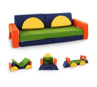 Canapé de jeu pour enfants - ensemble de 10 pièces pour dormir et jouer