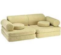 Canapé de jeu pour enfants Tissu Teddy Matcha Wigiwama - 4751030598390