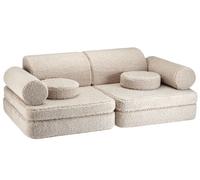 Canapé de jeu pour enfants Tissu Teddy Wigiwama - 4751030598352