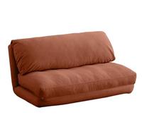 Canapé de loisirs - Canapé paresseux - Tatami - Canapé pour chambre à coucher - Salon - Balcon - Inclinable - Dortoir pliable - Petit appartement - Canapé simple - Canapé-lit paresseux - Rouge