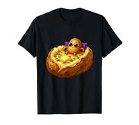 Canapé de Pommes de Terre Relaxant dans Un Spa de Pommes de Terre au Four T-Shirt