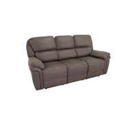 Canapé de Relaxation 3 Places "Saranda" 206cm Gris