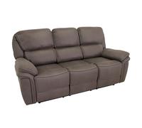 Canapé de Relaxation 3 Places "Saranda" 206cm Gris